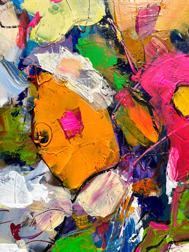 Wild ‘n Wanton by Allen Wittert |   Closeup View of Artwork 