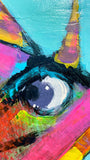 Original art for sale at UGallery.com | Should Not Have Bit That One by Allen Wittert | $800 | acrylic painting | 12' h x 12' w | thumbnail 4