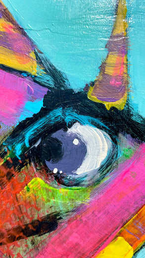 Should Not Have Bit That One by Allen Wittert |   Closeup View of Artwork 