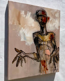 Original art for sale at UGallery.com | What the Fuck by Allen Wittert | $900 | mixed media artwork | 20' h x 16' w | thumbnail 2