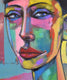 Original art for sale at UGallery.com | Briarly in Celtic Jewelry by Allen Wittert | $2,750 | oil painting | 40' h x 30' w | thumbnail 4