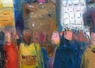 City Concert by Allen Wittert |   Closeup View of Artwork 
