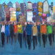Original art for sale at UGallery.com | City Concert by Allen Wittert | $1,200 | oil painting | 20' h x 20' w | thumbnail 1