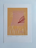 Original art for sale at UGallery.com | Odonata by Andrea Krnetic Grbic | $450 | printmaking | 9.84' h x 7.09' w | thumbnail 3