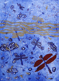 Original art for sale at UGallery.com | River by Andrea Krnetic Grbic | $600 | printmaking | 13.58' h x 9.84' w | thumbnail 1