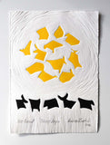 Original art for sale at UGallery.com | Sheep Logic by Andrea Krnetic Grbic | $450 | printmaking | 8.35' h x 5.98' w | thumbnail 3