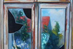 Original art for sale at UGallery.com | Peeking into the Silence by Andres Lopez | $1,450 | oil painting | 30' h x 24' w | thumbnail 4