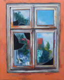 Original art for sale at UGallery.com | Peeking into the Silence by Andres Lopez | $1,450 | oil painting | 30' h x 24' w | thumbnail 1