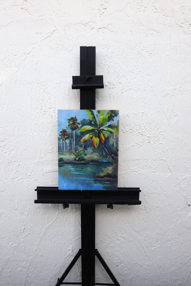 By the River’s Shadow by Andres Lopez |  Context View of Artwork 