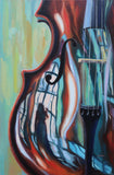 Original art for sale at UGallery.com | Prelude by Andres Lopez | $1,550 | oil painting | 30' h x 20' w | thumbnail 1