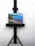 Original art for sale at UGallery.com | Shallow Waters by Andres Lopez | $725 | oil painting | 12' h x 16' w | thumbnail 3