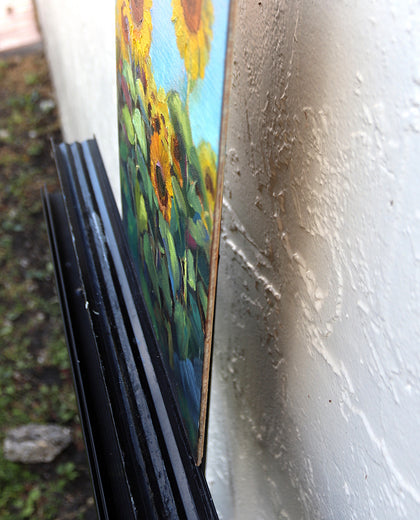 Sunny Day by Andres Lopez |  Side View of Artwork 