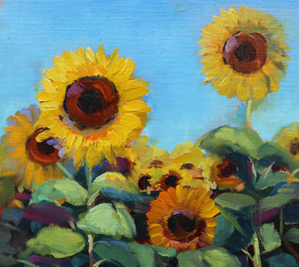 Sunny Day by Andres Lopez |   Closeup View of Artwork 
