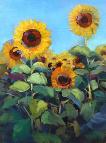 oil painting by Andres Lopez titled Sunny Day
