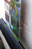 Original art for sale at UGallery.com | The Brighter Corner by Andres Lopez | $650 | oil painting | 12' h x 9' w | thumbnail 2