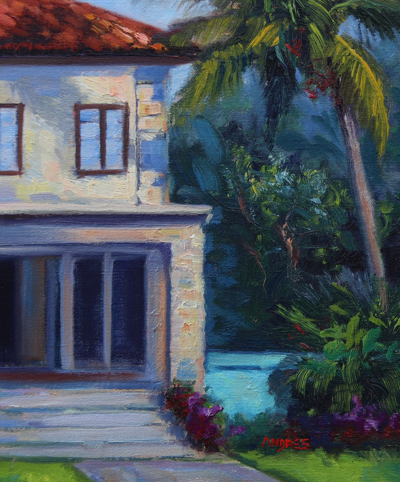 The Brighter Corner by Andres Lopez |  Closeup View of Artwork 