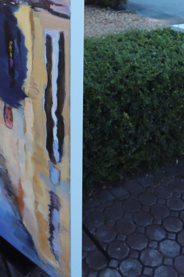 The Return by Andres Lopez |  Side View of Artwork 