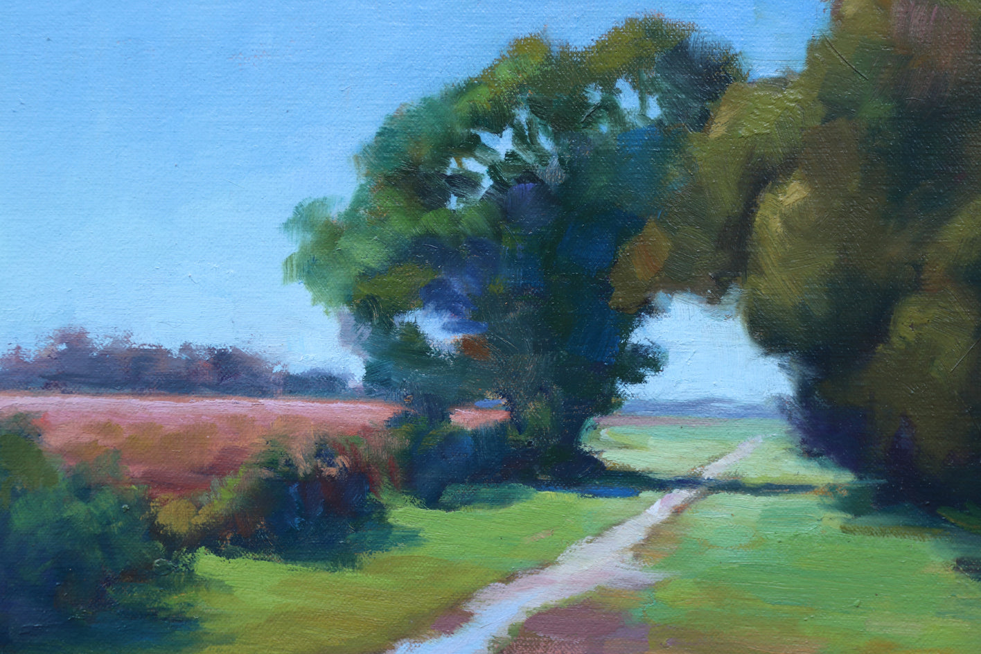 The Trail by Andres Lopez |  Closeup View of Artwork 