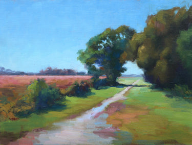 oil painting by Andres Lopez titled The Trail