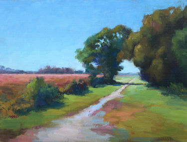 oil painting by Andres Lopez titled The Trail