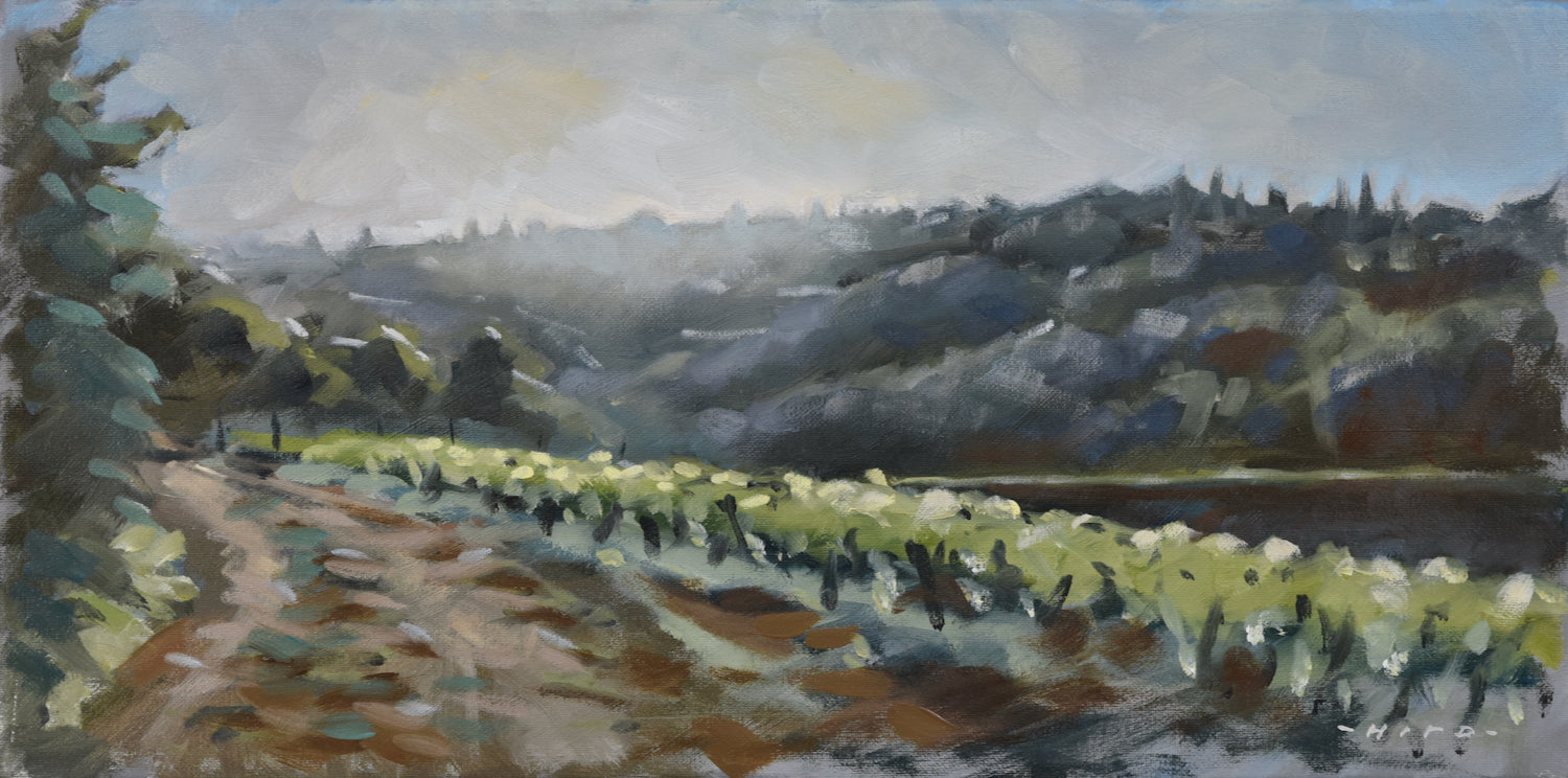 Casole D’Elsa, Sunset by Andrew Hird |  Artwork Main Image 