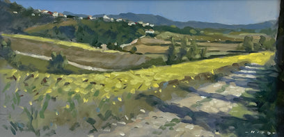 Morning Sunshine, Towards Cavallano by Andrew Hird | Artwork Main Image