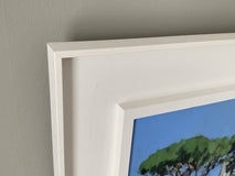 Original art for sale at UGallery.com | Place de la Castre, Cannes by Andrew Hird | $1,350 | oil painting | 12' h x 15.75' w | thumbnail 2