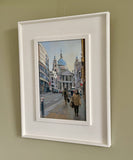 Original art for sale at UGallery.com | St Paul’s Cathedral, Winter Light by Andrew Hird | $1,050 | oil painting | 11.75' h x 8' w | thumbnail 2