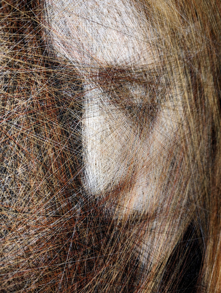 Amber Wind by Ani Abakumova |  Closeup View of Artwork 