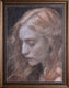 Original art for sale at UGallery.com | Amber Wind by Ani Abakumova | $7,000 | mixed media artwork | 32' h x 24' w | thumbnail 1