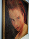 Original art for sale at UGallery.com | Fiery Confidence by Ani Abakumova | $10,800 | mixed media artwork | 40' h x 32' w | thumbnail 2