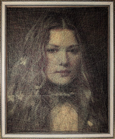 mixed media artwork by Ani Abakumova titled Lisa