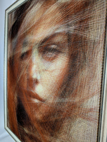 mixed media artwork by Ani Abakumova titled Ethereal Sands