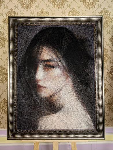 Silky Whispers by Ani Abakumova |  Context View of Artwork 