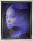 Original art for sale at UGallery.com | Breezy Whispers by Ani Abakumova | $10,800 | mixed media artwork | 40' h x 32' w | thumbnail 3