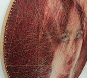 Original art for sale at UGallery.com | Cleo by Ani Abakumova | $2,750 | mixed media artwork | 29' h x 29' w | thumbnail 2