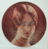 Original art for sale at UGallery.com | Cleo by Ani Abakumova | $2,750 | mixed media artwork | 29' h x 29' w | thumbnail 1