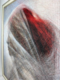 Original art for sale at UGallery.com | Silent Air by Ani Abakumova | $10,800 | mixed media artwork | 40' h x 32' w | thumbnail 3