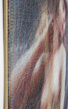 Original art for sale at UGallery.com | Please Yourself First by Ani Abakumova | $10,100 | fiber artwork | 59' h x 39' w | thumbnail 2