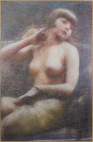 fiber artwork by Ani Abakumova titled Please Yourself First