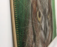 Original art for sale at UGallery.com | The Lover of Sound by Ani Abakumova | $5,800 | fiber artwork | 27' h x 40' w | thumbnail 2