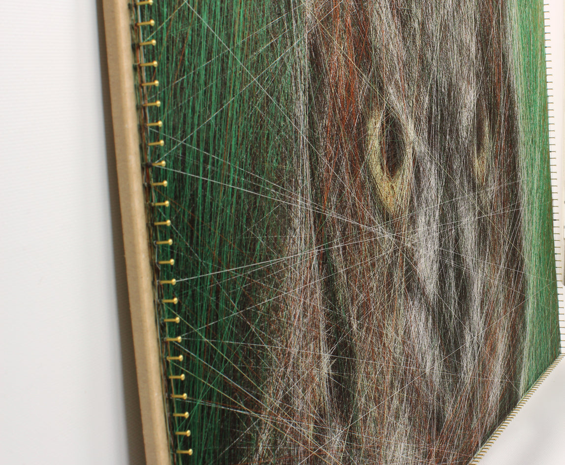 The Lover of Sound by Ani Abakumova |  Side View of Artwork 