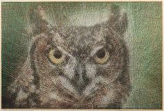 Original art for sale at UGallery.com | The Lover of Sound by Ani Abakumova | $5,800 | fiber artwork | 27' h x 40' w | thumbnail 1