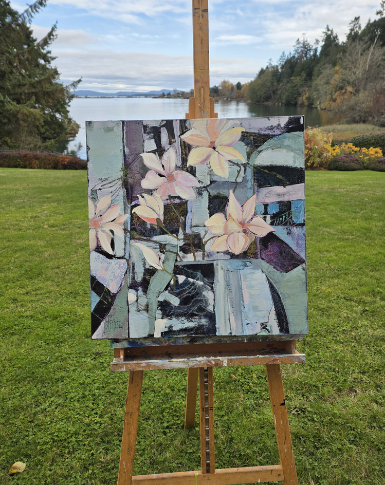 Table Flowers by Arden Rose |  Context View of Artwork 
