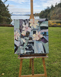 Original art for sale at UGallery.com | Table Flowers by Arden Rose | $750 | acrylic painting | 24' h x 24' w | thumbnail 3