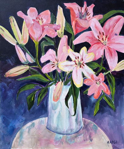 Table Lilies by Arden Rose | Artwork Main Image