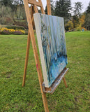 Original art for sale at UGallery.com | The Art of Forest Bathing by Arden Rose | $800 | mixed media artwork | 24' h x 24' w | thumbnail 2