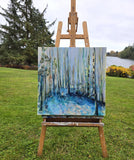 Original art for sale at UGallery.com | The Art of Forest Bathing by Arden Rose | $800 | mixed media artwork | 24' h x 24' w | thumbnail 3