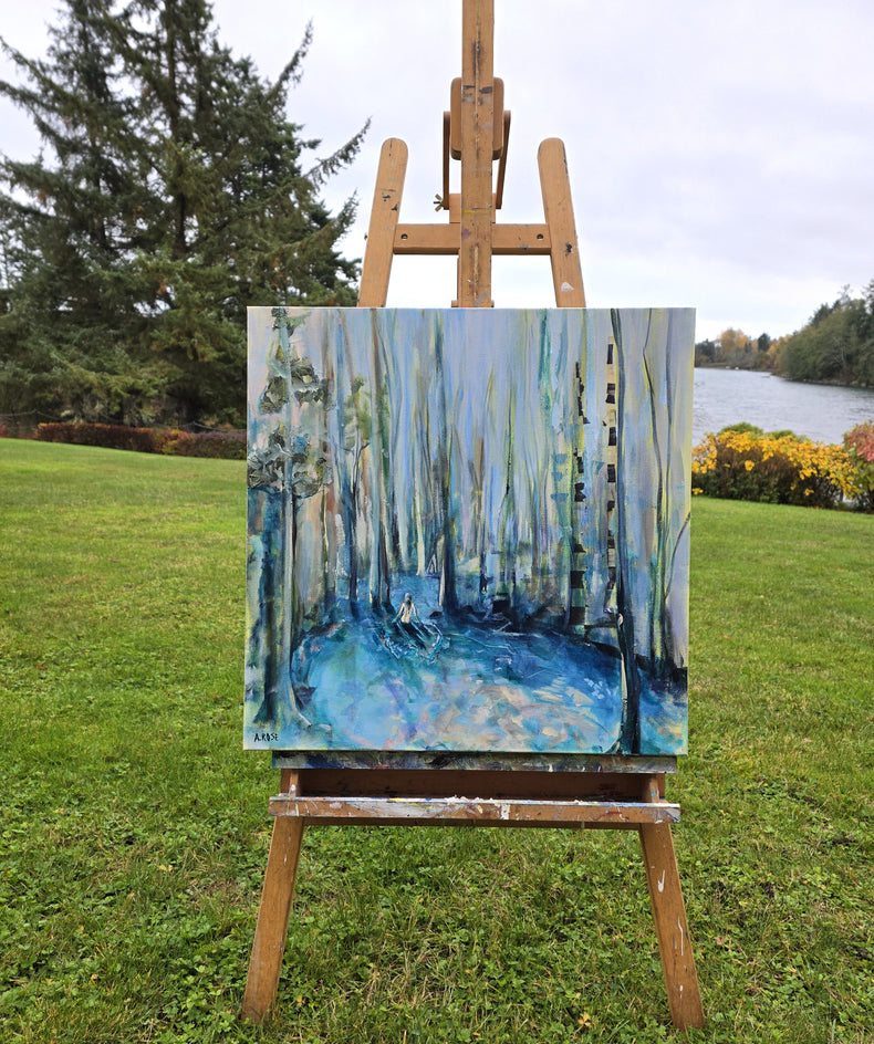 The Art of Forest Bathing by Arden Rose |  Context View of Artwork 