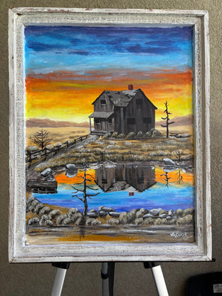 Beside Still Waters by Art Clark |  Context View of Artwork 